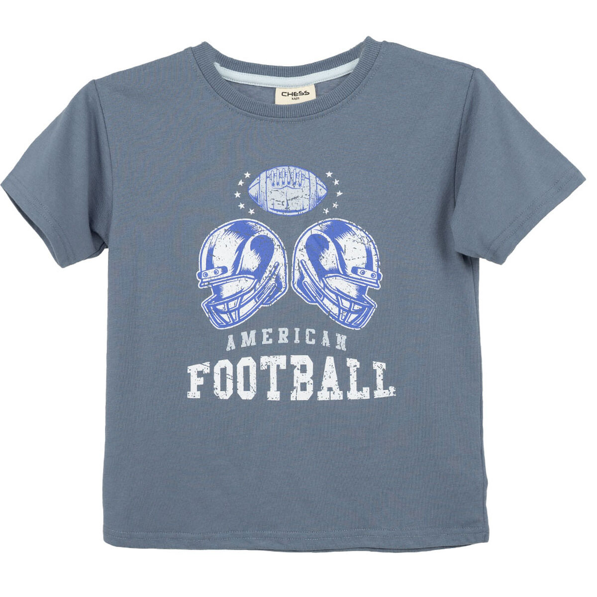 Polera Manga Corta Niño Chess