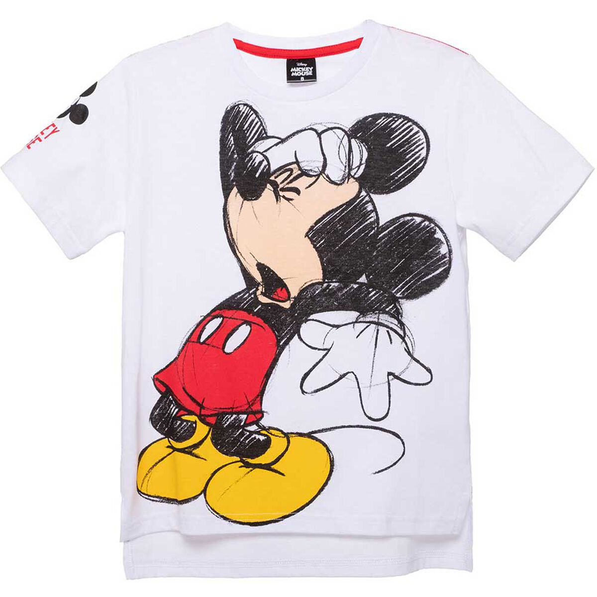 Polera de Algodón Niño Mickey