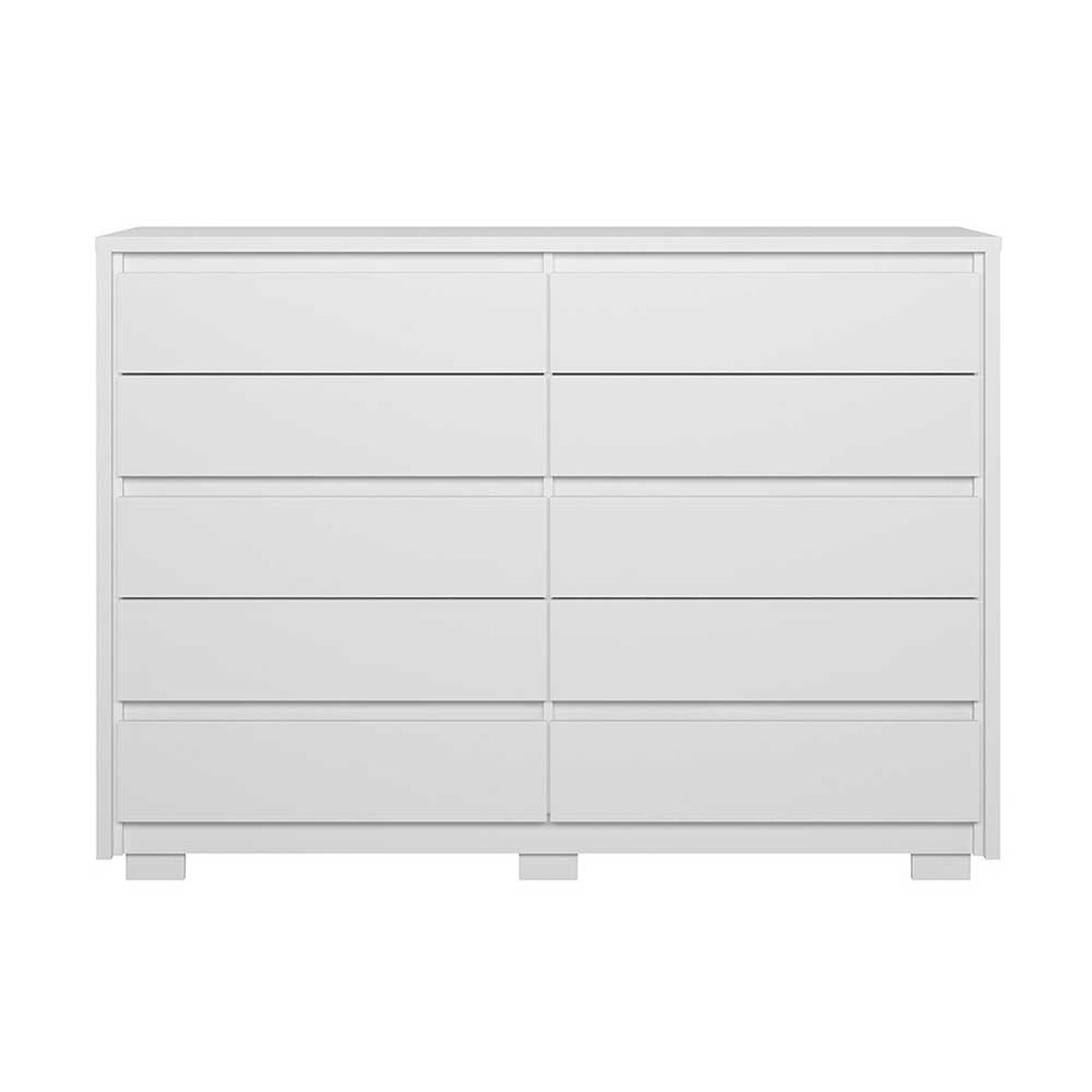 Cómoda Vekkahome Dueto 10 Cajones Blanco