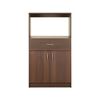 Mueble de Cocina Auxiliar Stanford 2 Puertas 1 Repisa 1 Cajón Chocolate