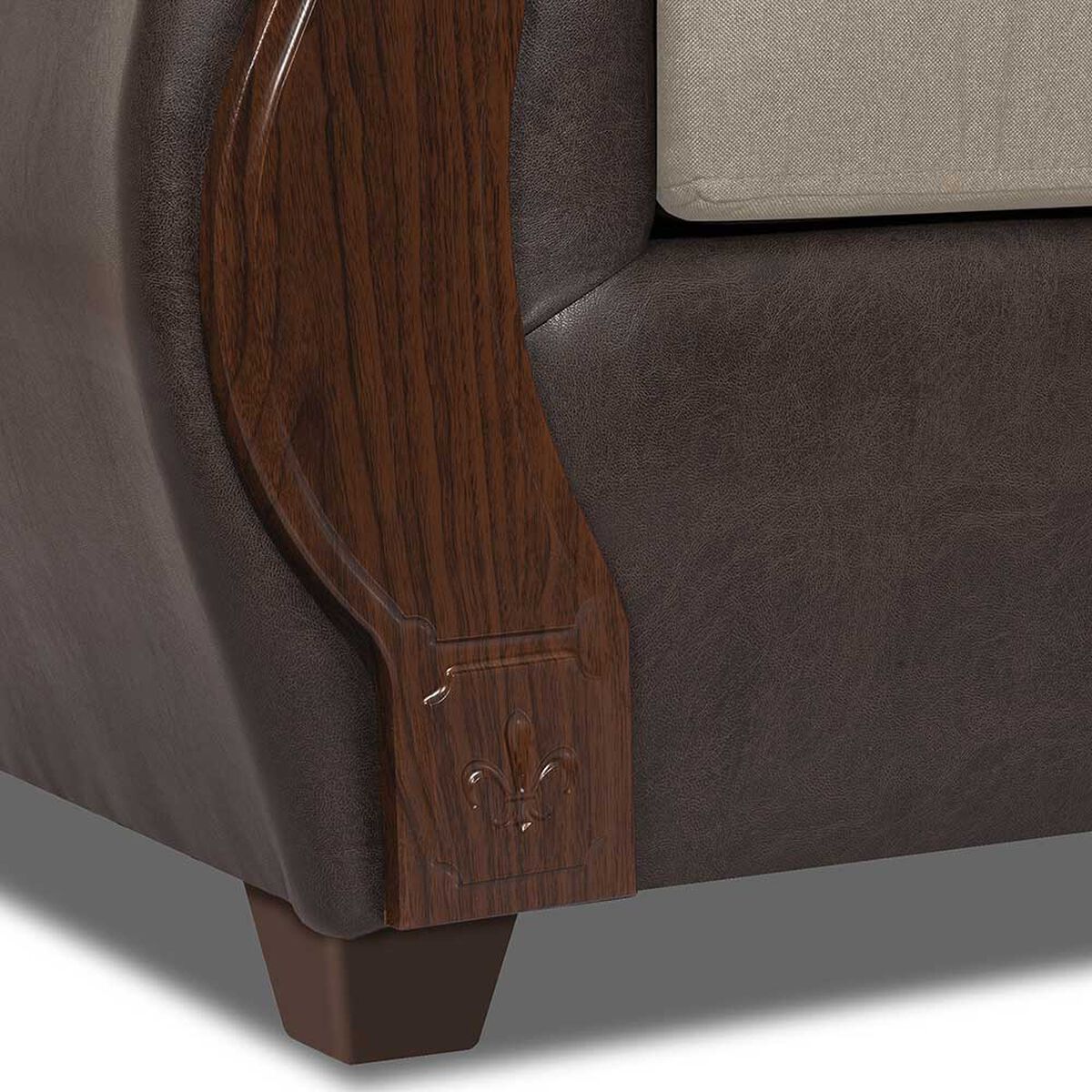 Juego de Living Innovamuebles New Bugambilia Sofá 3 Cuerpos + Dos Butacas 1 Cuerpo Beige