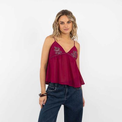 Blusa Sin Mangas Mujer Icono