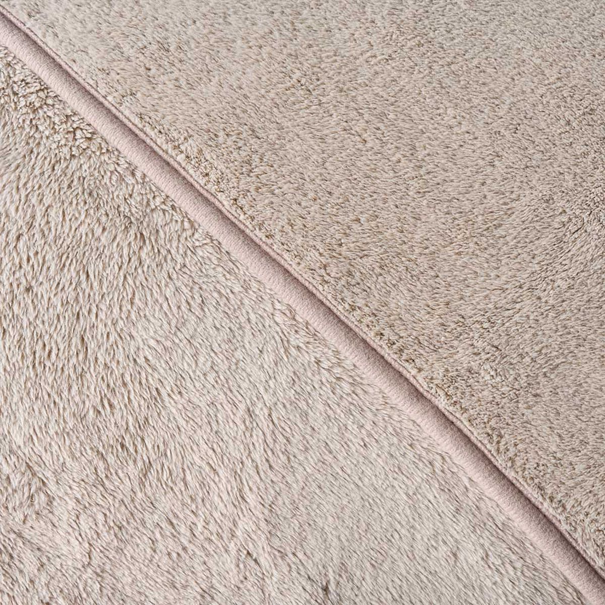 Frazada Poliéster Cannon 1,5 Plazas Flannel Beige
