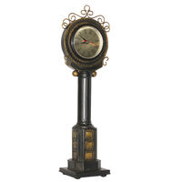 Adorno Reloj Metal Vgo Negro