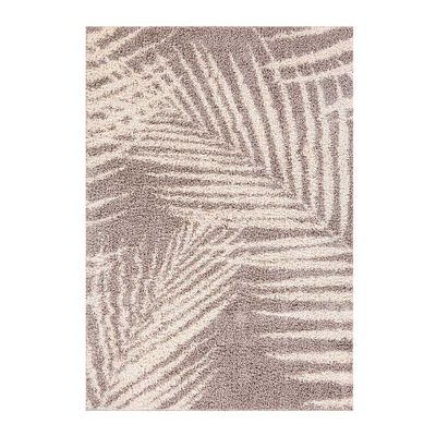 Alfombra Idetex Shaggy Guiza 150 x 200 cm Café