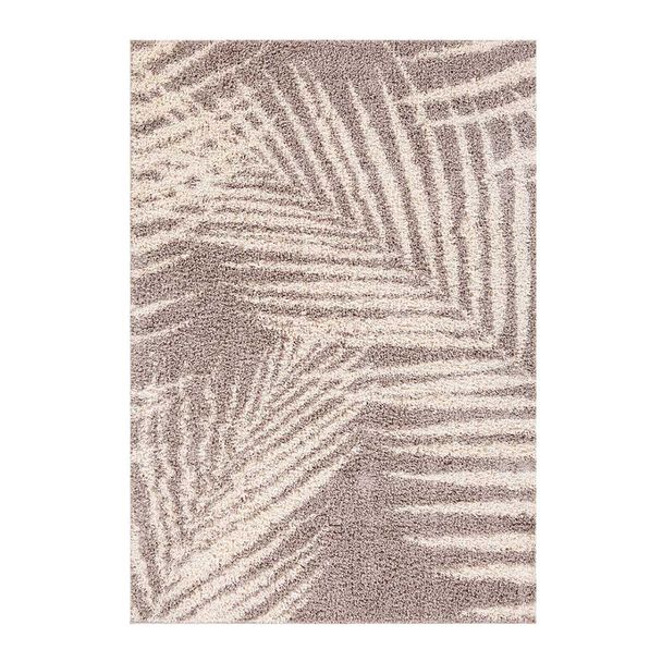 Alfombra Idetex Shaggy Guiza 150 x 200 cm Café