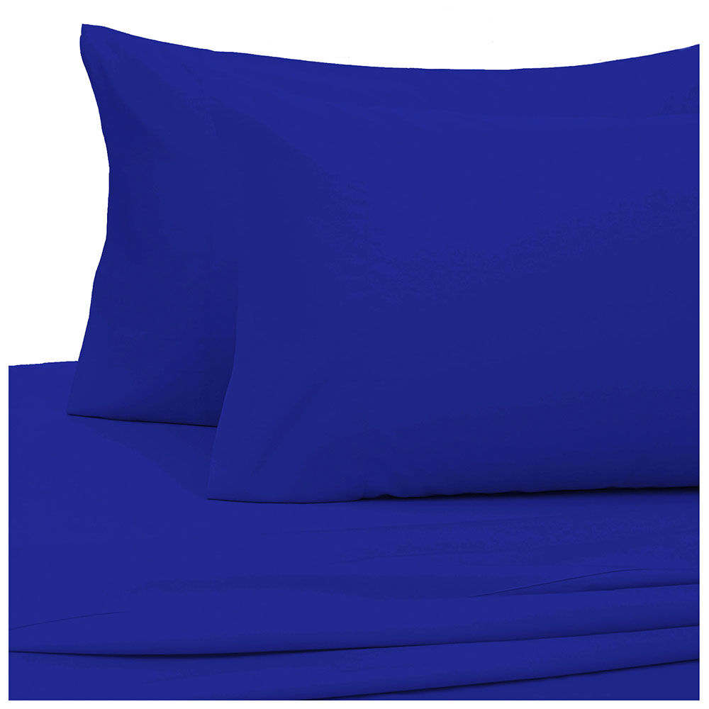 Juego de Sábanas Arthome 144 Hilos King Azul