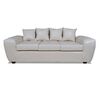 Sofá Elegant Detail Houston 3 Cuerpos Blanco