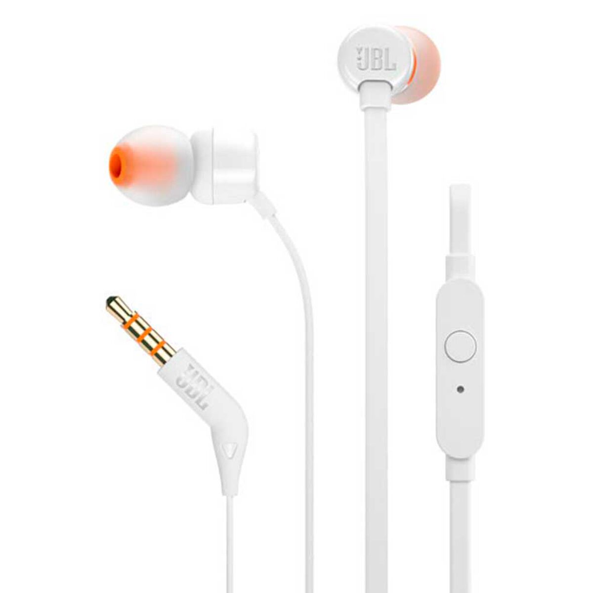 Audífonos In Ear JBL T110 Blancos