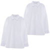 Pack 2 Blusa Escolar Ni&ntilde;a Talla S a XL Crescendo