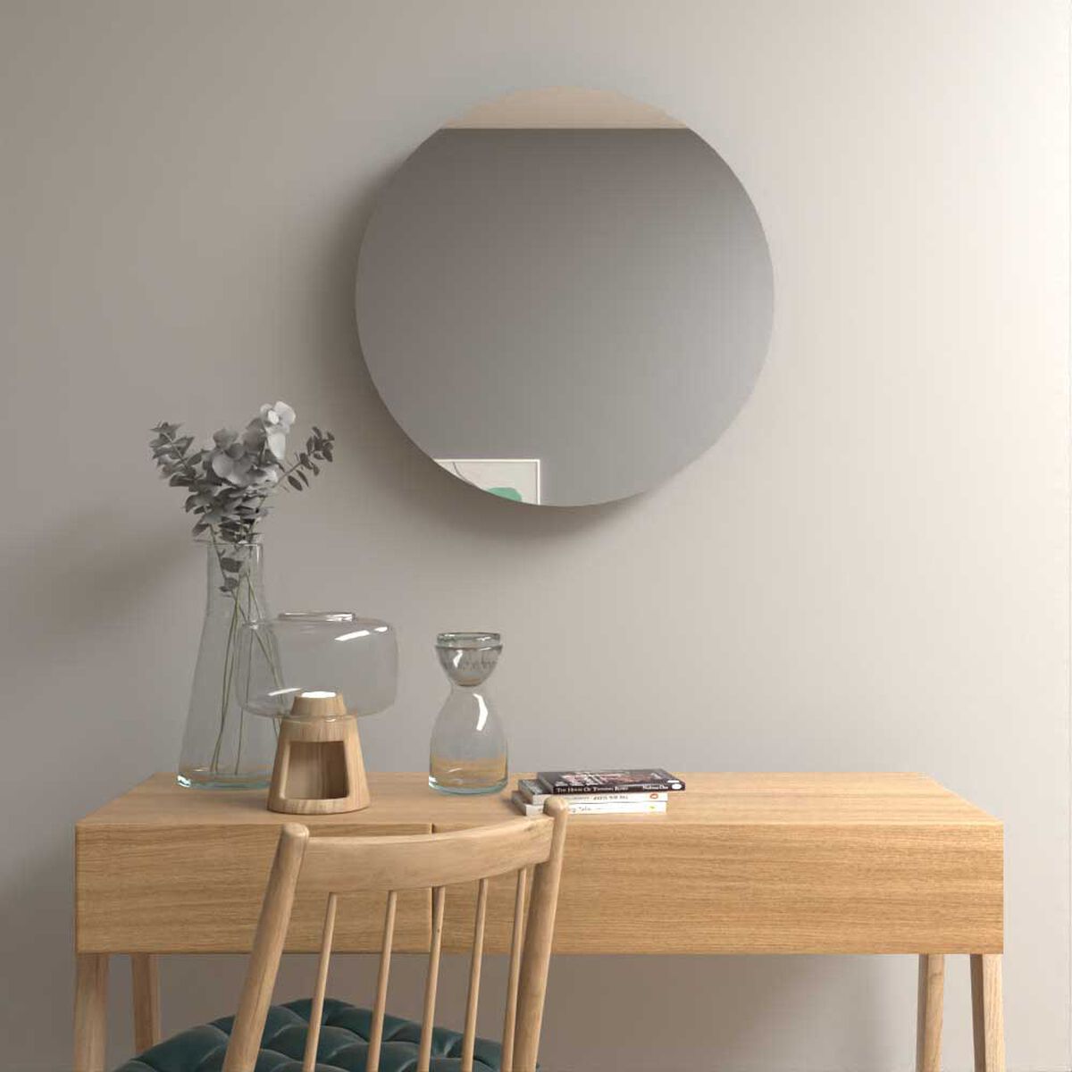 Espejo de Vidrio TuHome Capri 75 x 75 cm