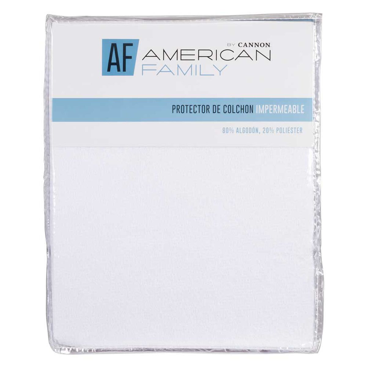 Cubrecolchón American Family King Toalla Blanco