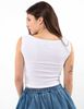 Polera Crop Sin Mangas Mujer Icono