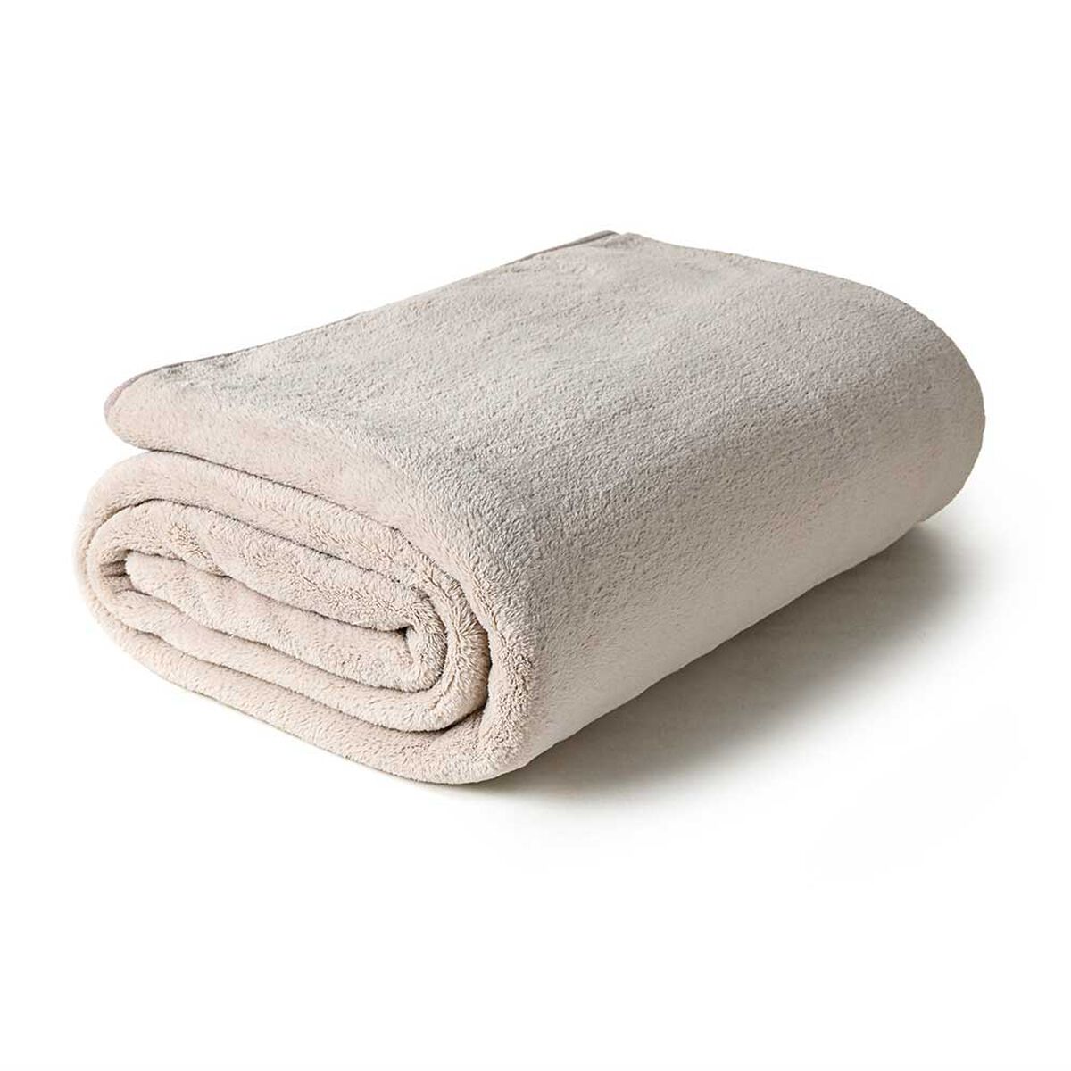 Frazada Poliéster Cannon 1,5 Plazas Flannel Beige