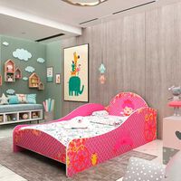 Cama Infantil Decocasa 1 Plaza Princesa Rosa