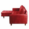 Sof&aacute; Cuero Latam Home N&aacute;poles Chaise Longue 2 Cuerpos Izquierdo
