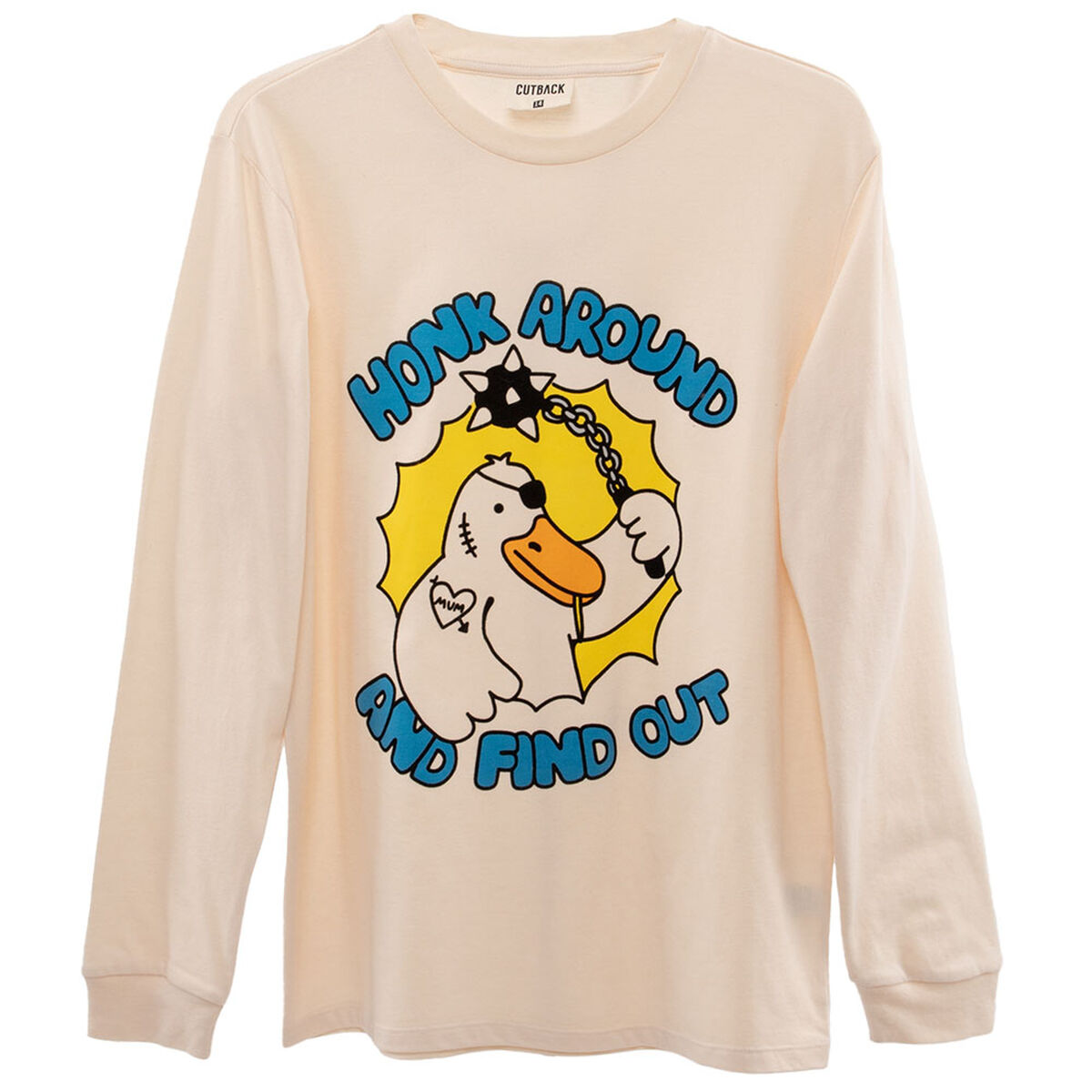 Polera Manga Larga de Algodón Niño Cutback