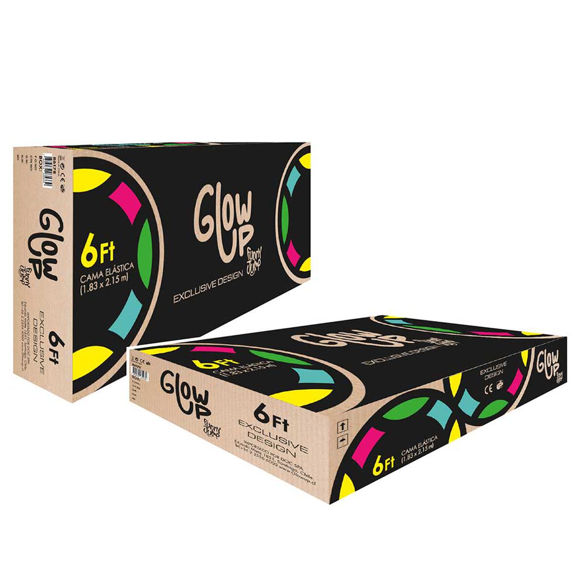 Cama Elástica Glow Up