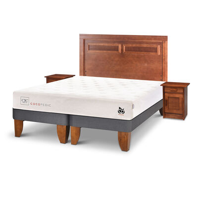 Imagen 2 del producto Cama Europea CIC Base Dividida 2 Plazas Cocopedic