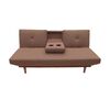 Futón Furnitech Amelia 3 Cuerpos Café