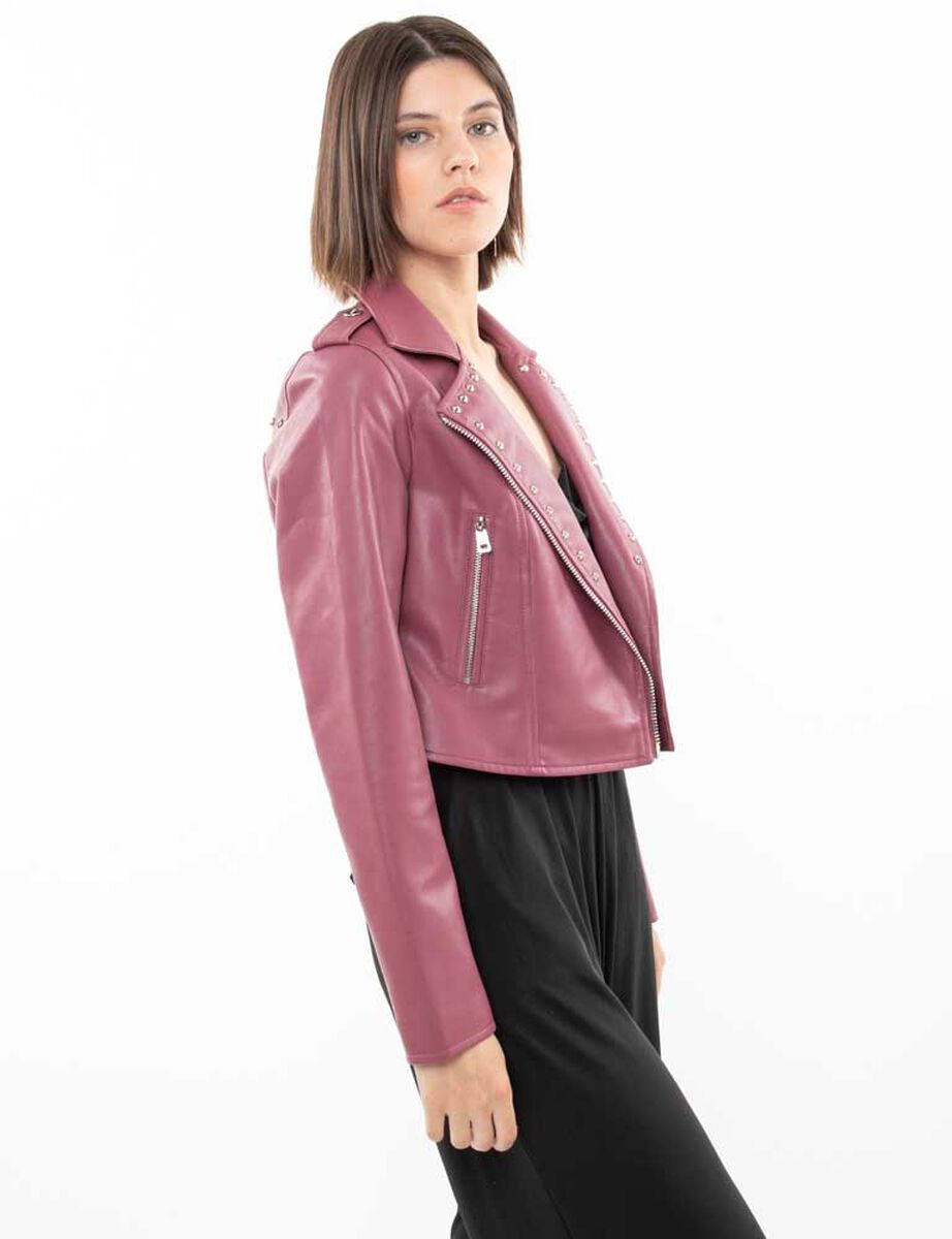 Chaqueta Ecocuero Mujer Fiorucci