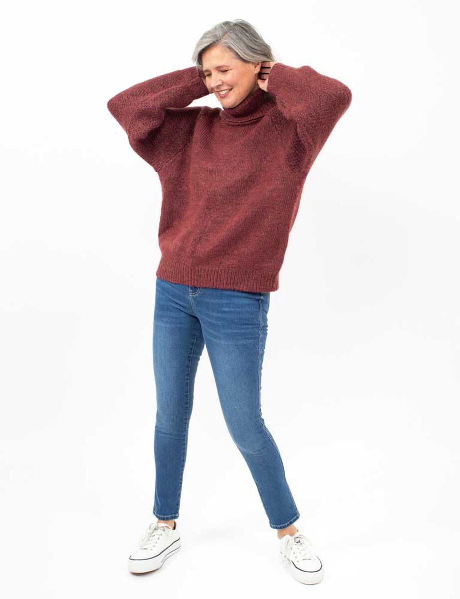 Sweater Cuello Tortuga Mujer Portman Club