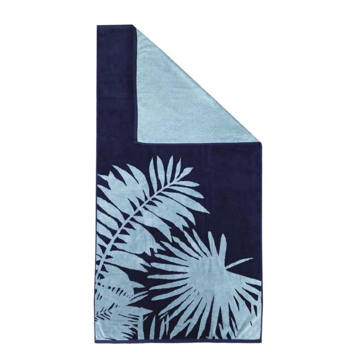Toalla de Playa Illusions Surf Azul 80 x 160 cm