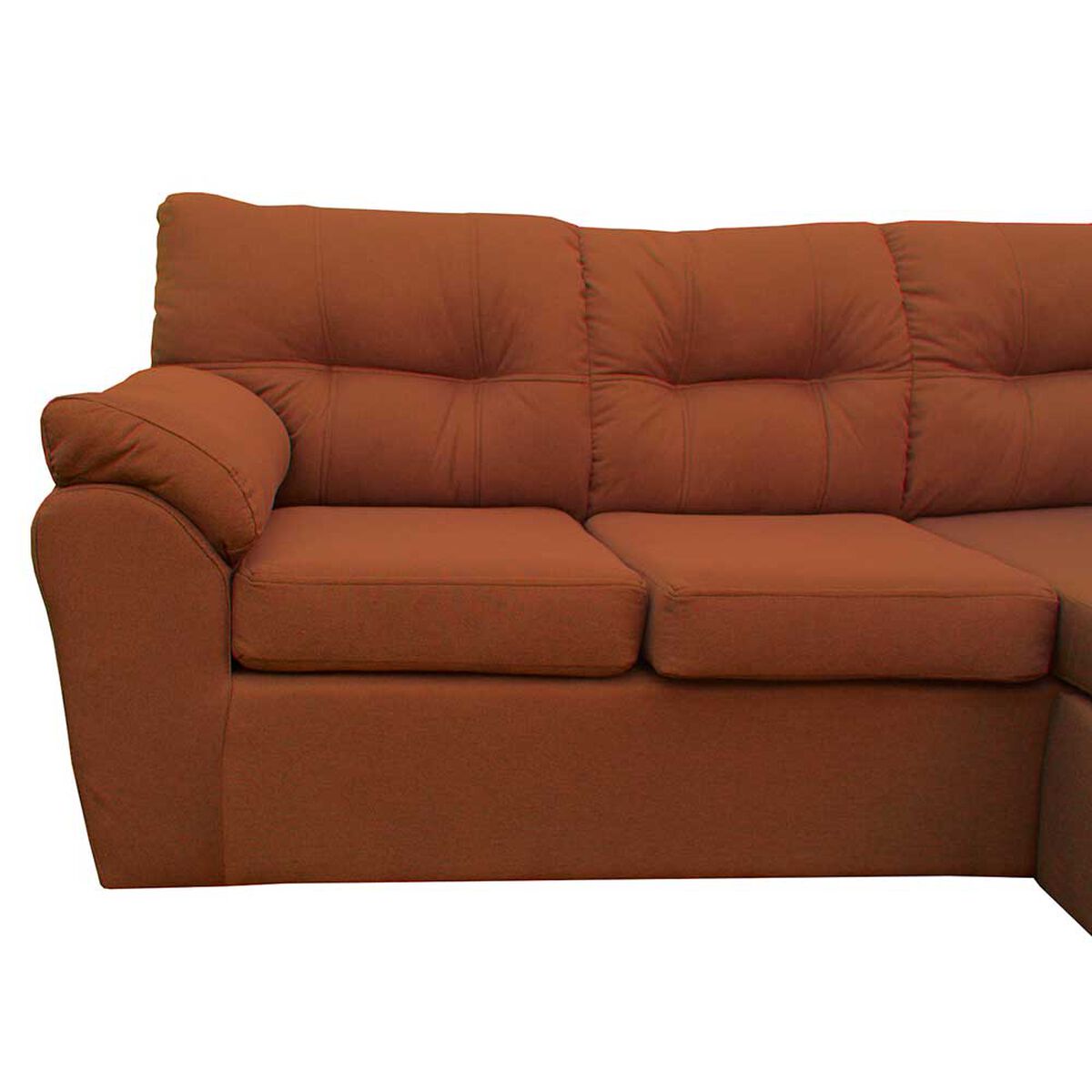 Sof&aacute; Modular Muebles MYM Alta 4 Cuerpos Chocolate