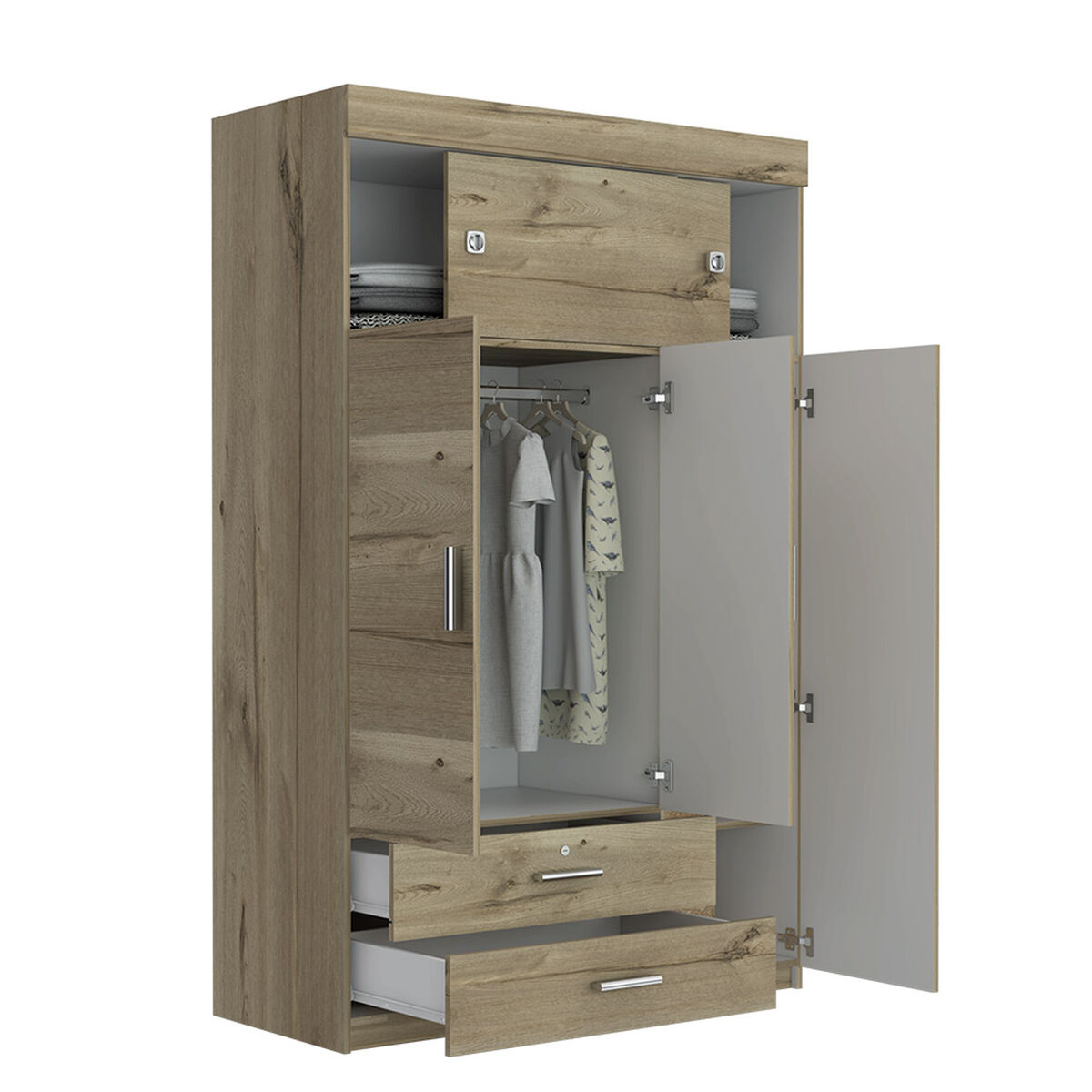 Clóset TuHome Manila Z-120 5 Puertas