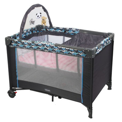Imagen 1 del producto Cuna Corral Pack & Play Bebe Sleep II Plegable con Movil Azul Bebesit