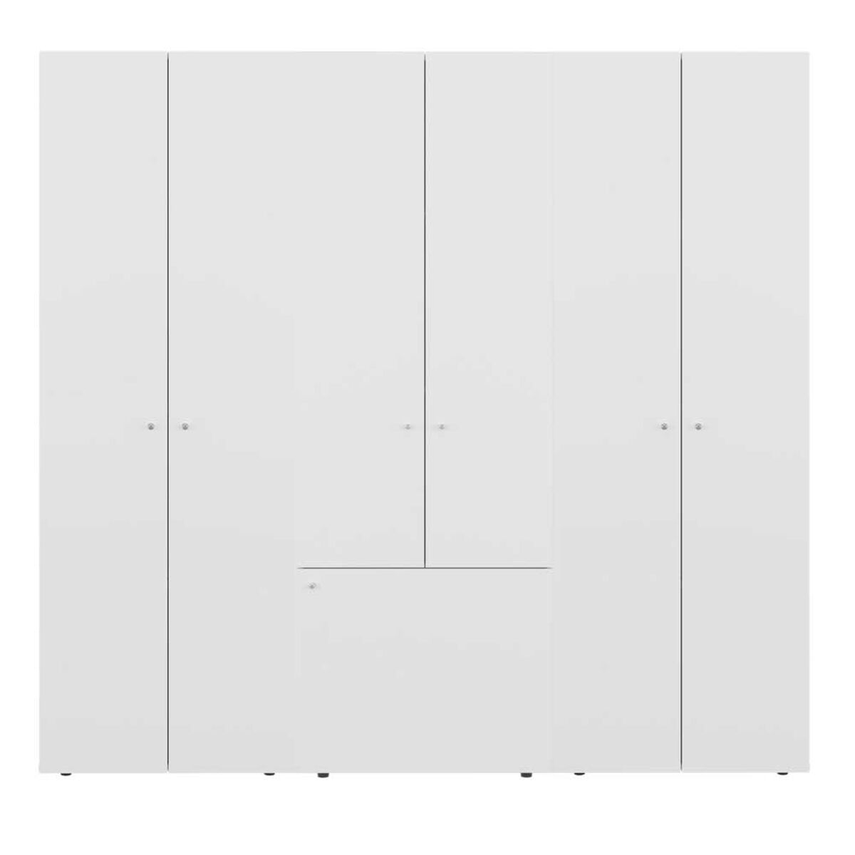 Combo Closet Tuhome 7 Puertas Dreams Blanco
