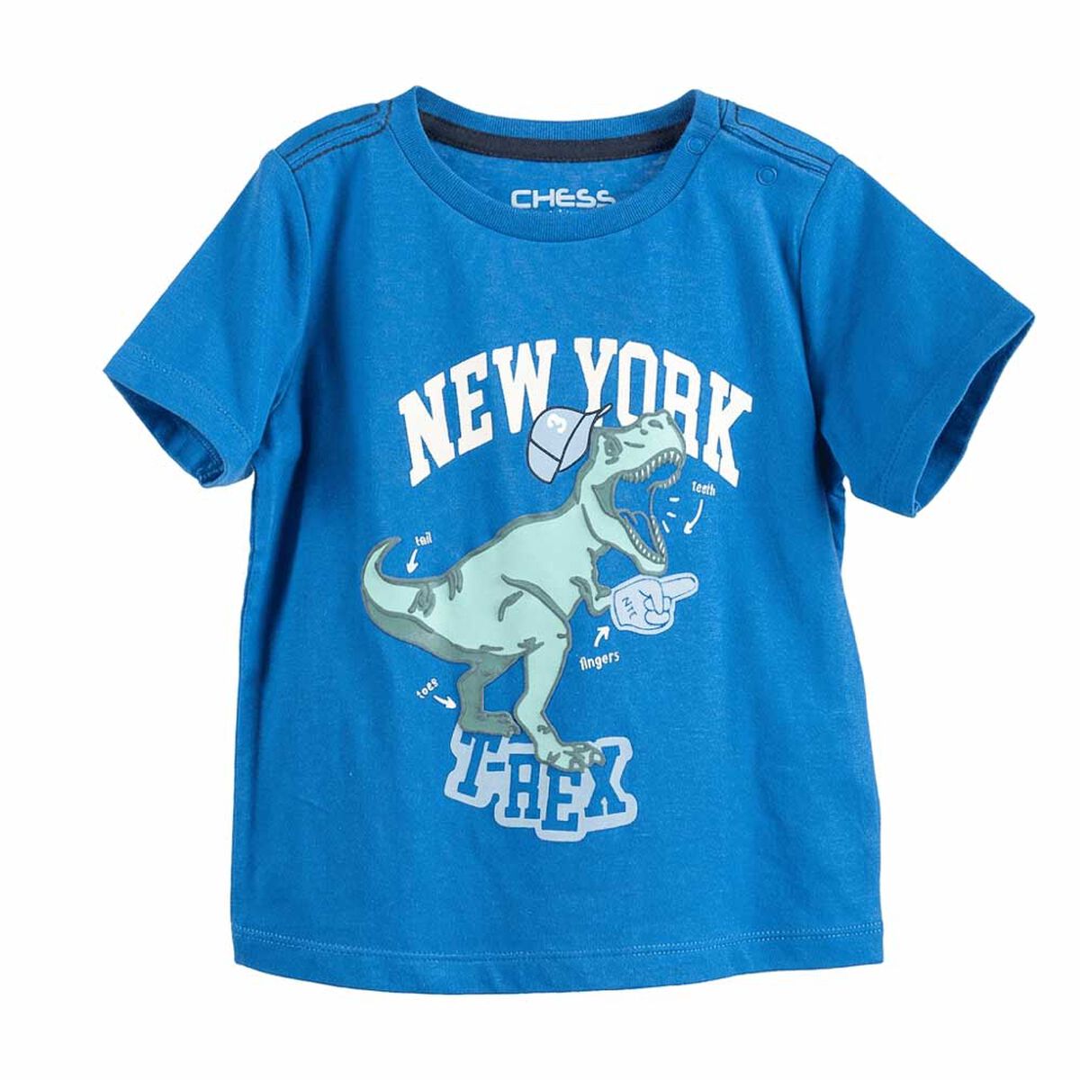 Polera Manga Corta Beb&eacute; Chess Baby