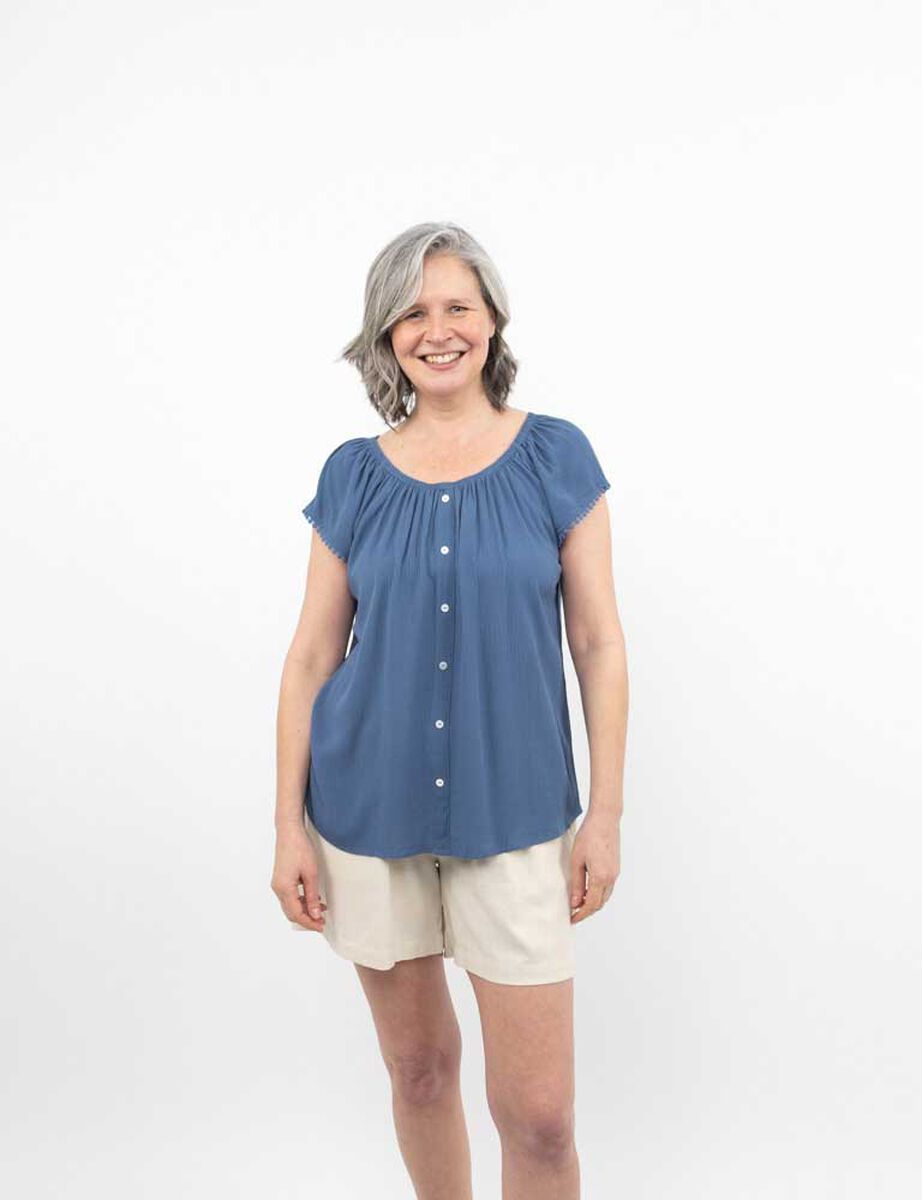 Blusa Manga Corta Mujer Portman Club