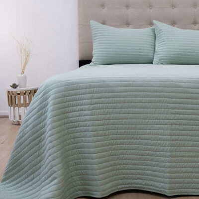 Quilt Doral 2,5 Plazas Lumi Marne Verde