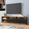 Rack TV Vekkahome Moyan Hasta 75'' Café Negro