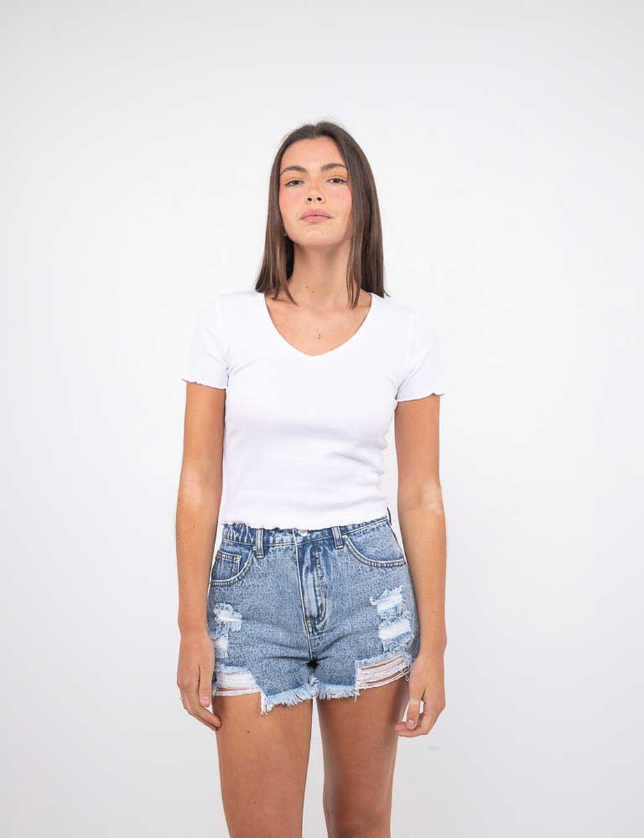 Polera Manga Corta Mujer Icono