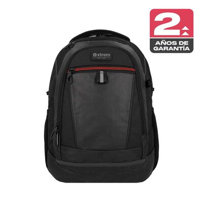 Mochila Notebook Xtrem Brooklyn 6XT Negro/Rojo 15"