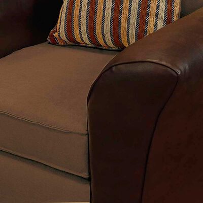 Imagen 2 del producto Juego de Living Elegant Detail Minesota Sofá 3 Cuerpos + Dos Sillones 1 Cuerpo Café