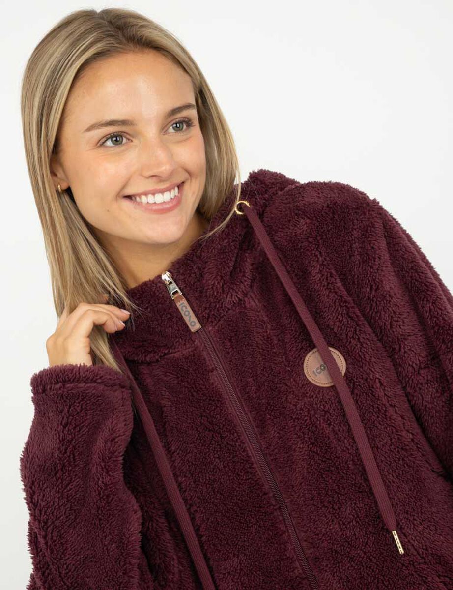 Poler&oacute;n Peludo Mujer Icono