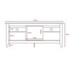 Rack TV Hasta 65" + Mesa de Centro TuHome Essential Wengue