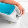 Bañera para bebé con Hamaca Recline & Rinse Bather-Blue Verde Skip Hop