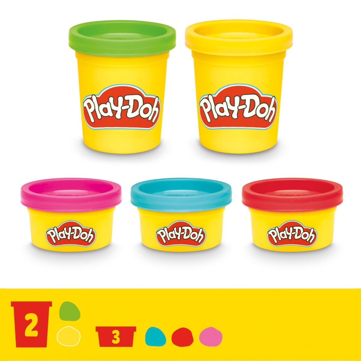 Set de Masa Moldeable Licuadora de Batidos Coloridos Play Doh