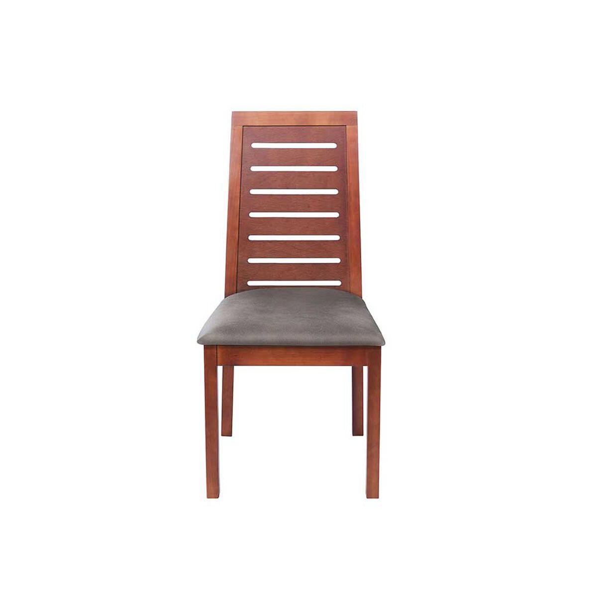 Silla Latam Home Tenerife Cuero Gris