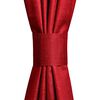 Set 2 Cortinas Blackout American Family 220 x 140 cm Burdeo