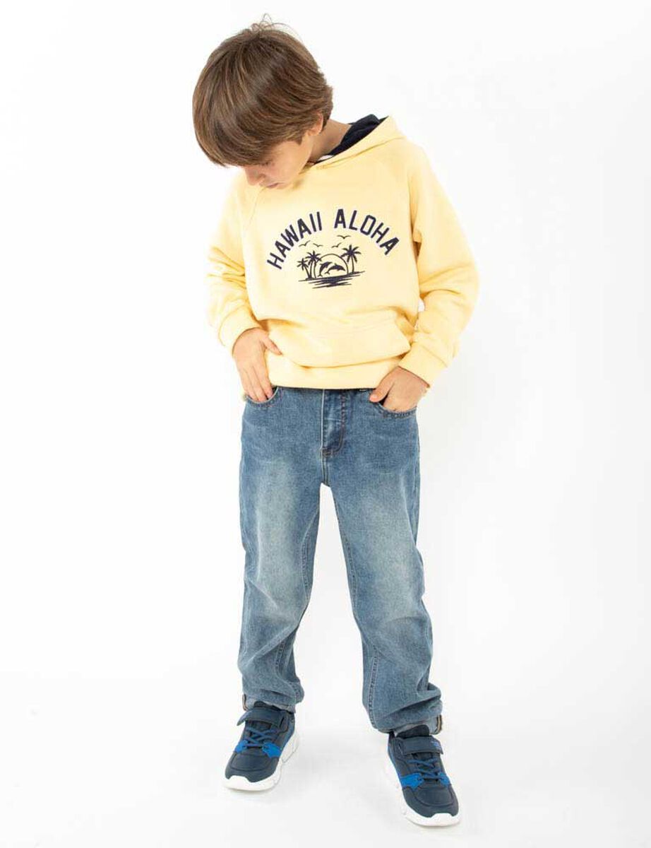 Jeans de Algodón Niño Chess