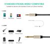 Cable De Audio Plug 3.5Mm/Plug 6.3 Estereo M/M 5M Negro Ugreen Av127