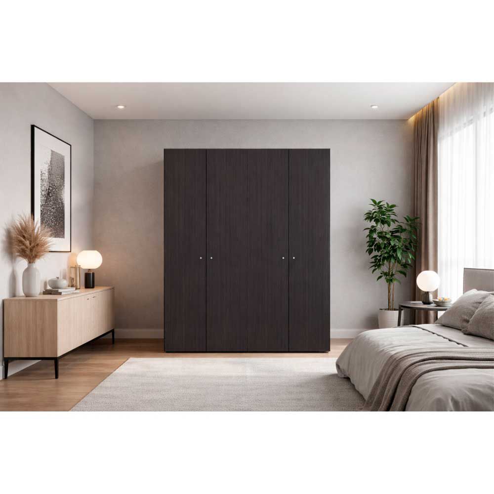 Combo Closet Tuhome 4 Puertas Dreams Wengue