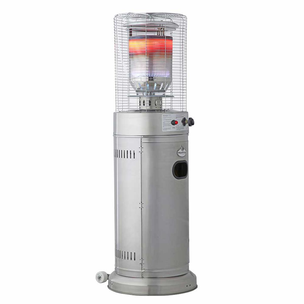 Estufa a Gas Exterior Terraza Klyma Cildro LW Inox 1,35 mts.
