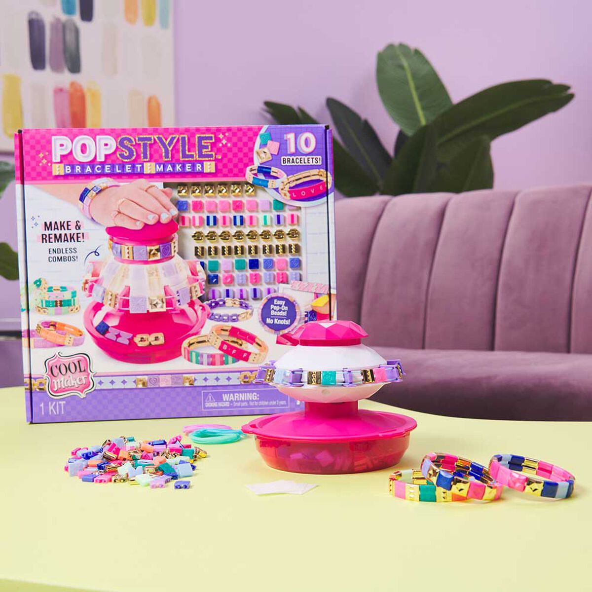 Set para Hacer Pulseras Go Glam