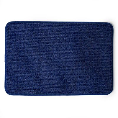 Piso de Baño American Family Chenille 60 x 40 cm. Azul